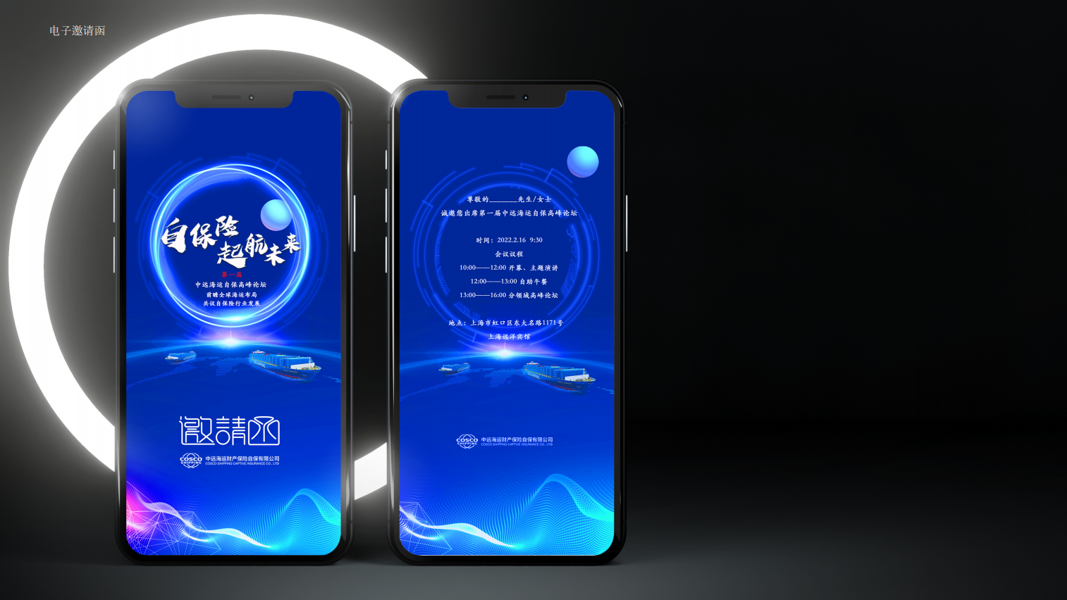 中远海运自保高峰论坛VI设计