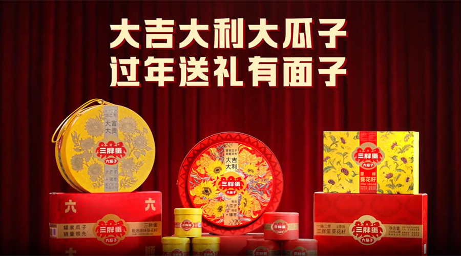 顺动新作 三胖蛋新年大吉大利大瓜子广告片