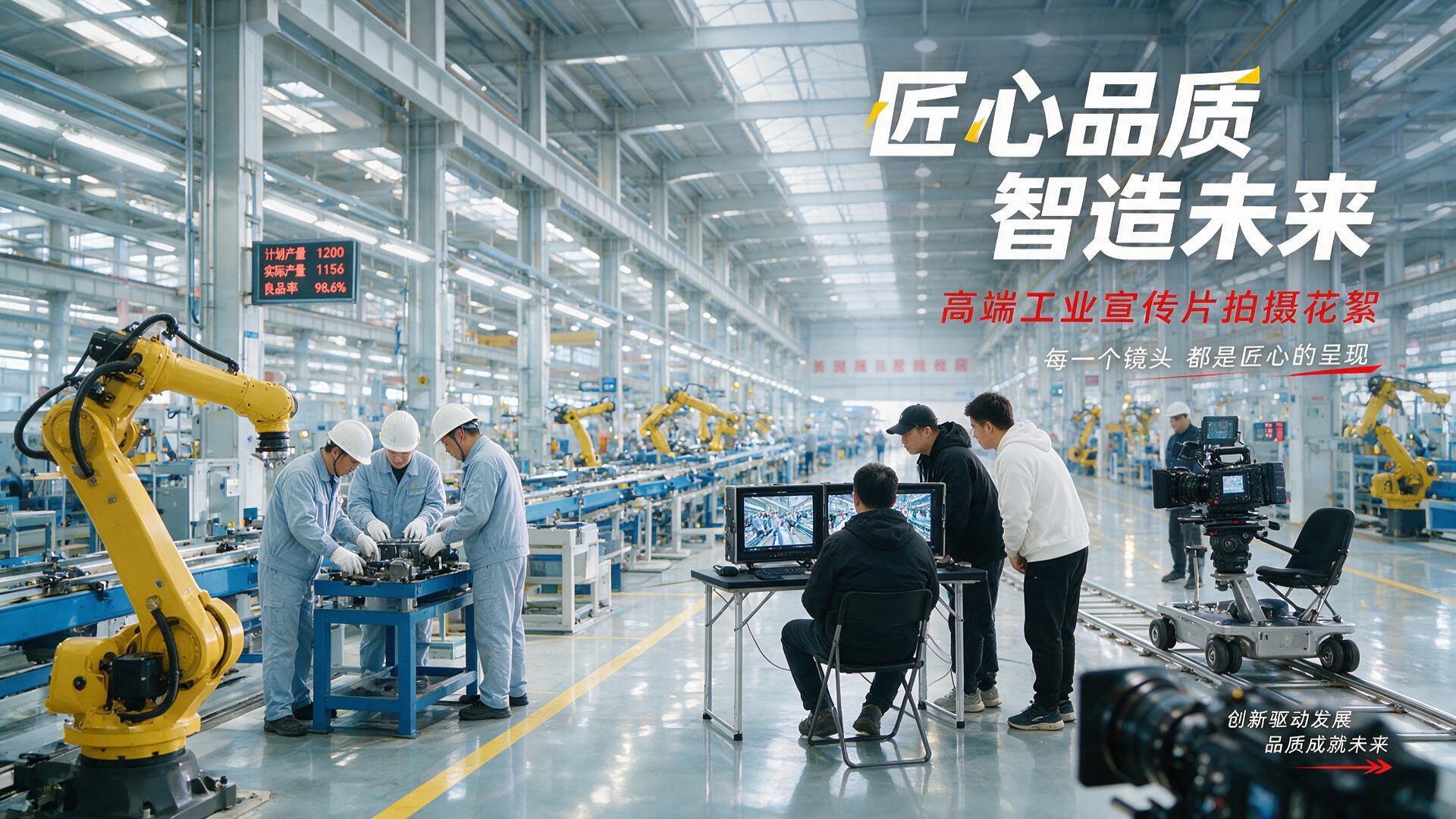 高端工业宣传片拍摄公司怎么选?从“拍得好”到“讲得清”才是关键