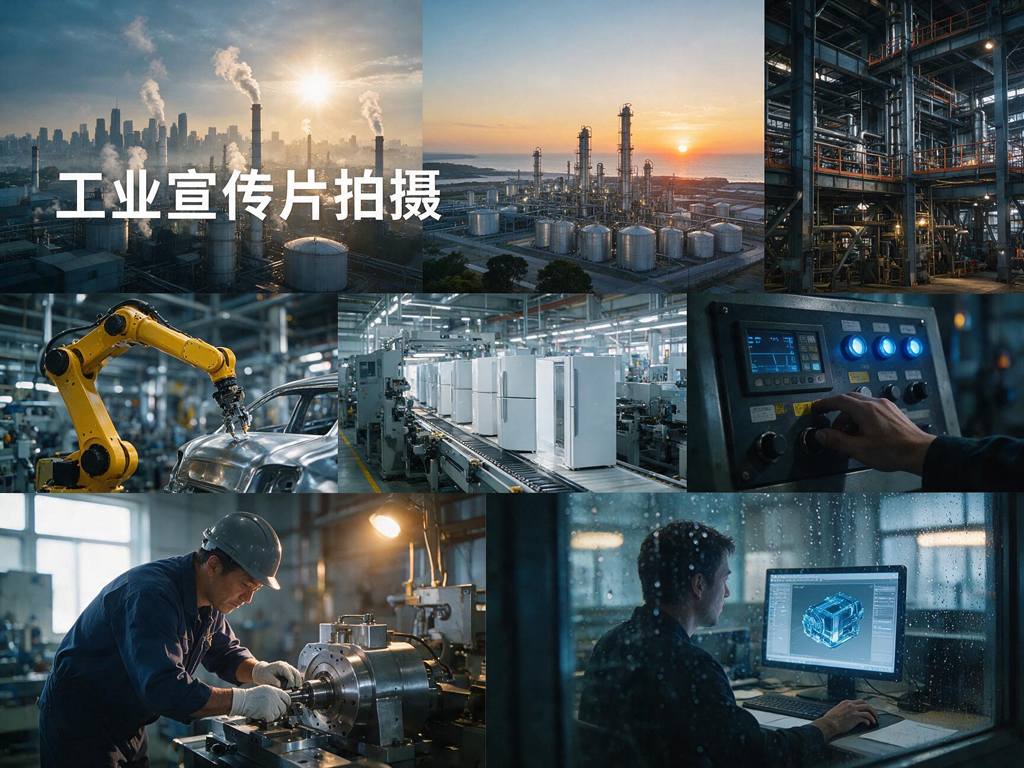 工业园区宣传片怎么拍?如何体现产业集群优势?