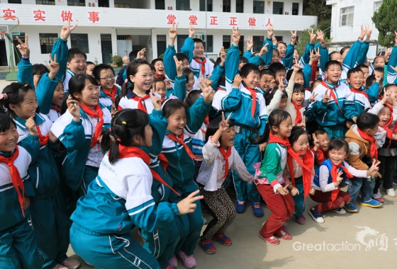 林内希望小学拍摄花絮